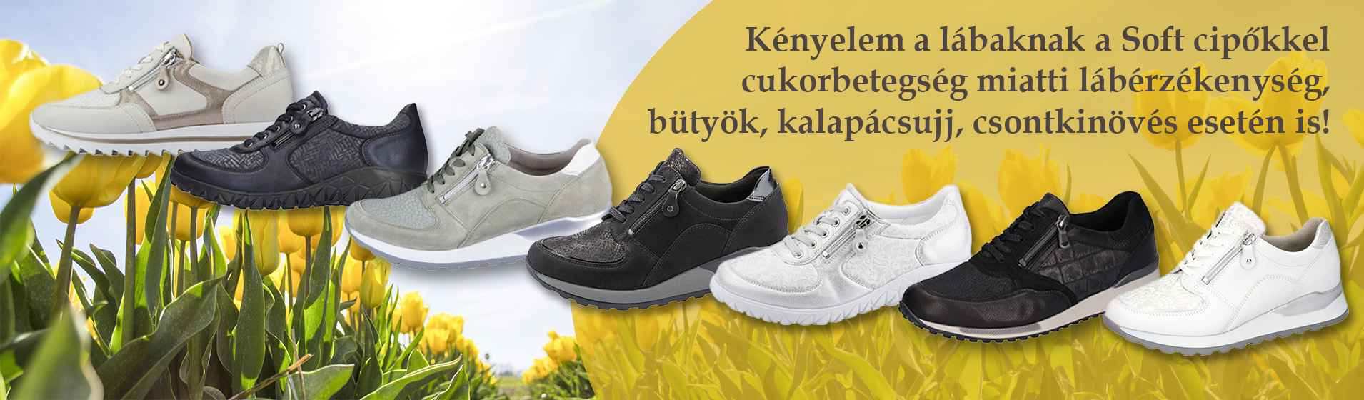 Waldlaufer kényelmi Soft női cipők 2025 tavasz banner kényelem a lábaknak cukorbetegség miatti lábérzékenység bütyök, kalapácsujj, csontkinövés esetén is