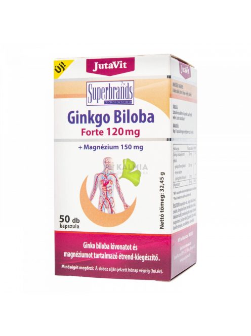 JutaVit Ginkgo Biloba Forte 120 mg 50db
