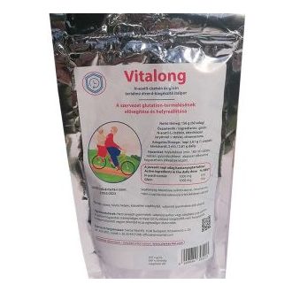 Vitalong N-acetil-L-cisztein és glicin tartalmú italpor