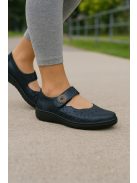 G-Comfort kényelmi  FEKETE női szandálcipő