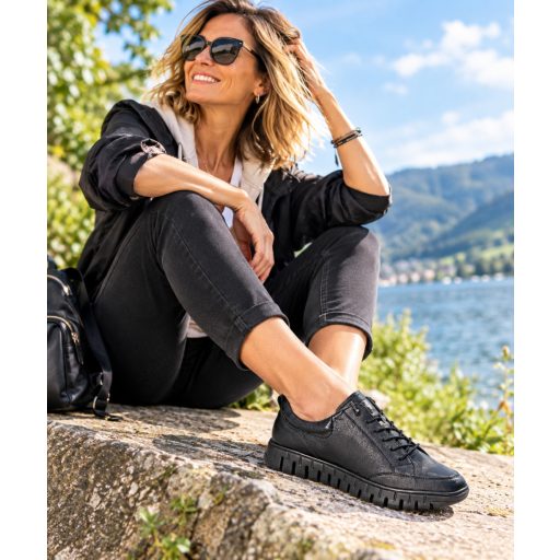Waldlaufer H-Lana  női cipő fekete