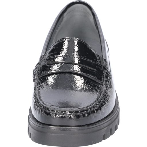 H-Serena fekete mokaszín