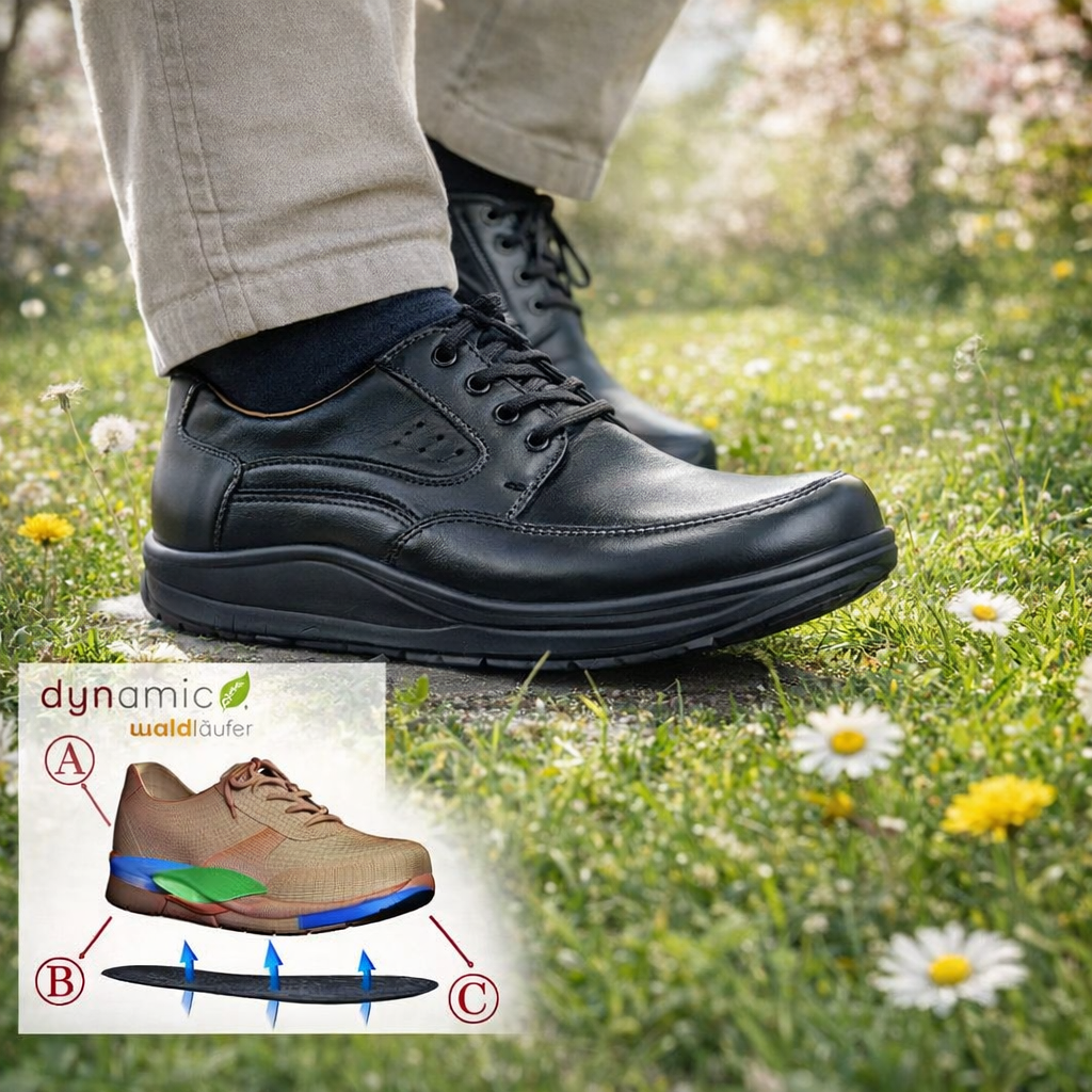 A Waldlaufer kényelmi, gördülőtalpú cipőkről